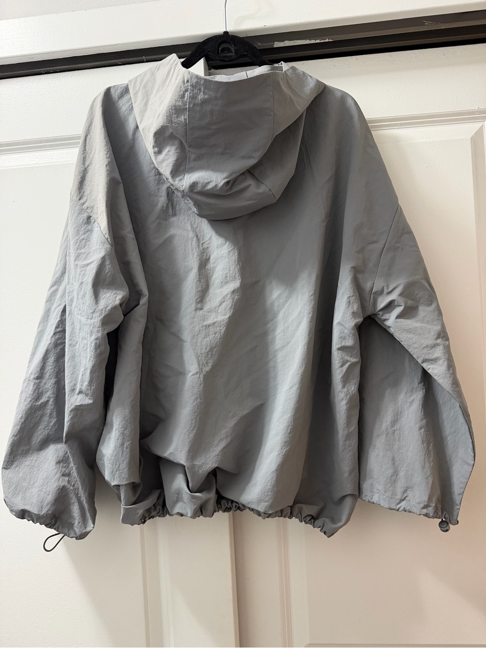 Zara Light Gray Wide Leg Cargo Pants - Picture 5 of 5